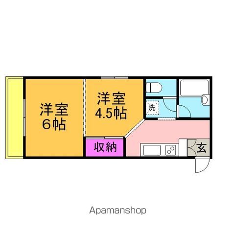 ジュネパレス松戸第１３５の間取り