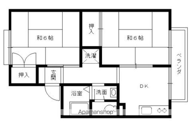 シャルムK&Nの間取り写真