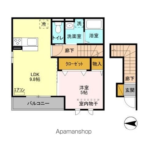 ヒルズ西大宮の間取り写真