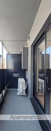 ＺＯＯＭ信濃町[1LDK/37.37m2]のバルコニー