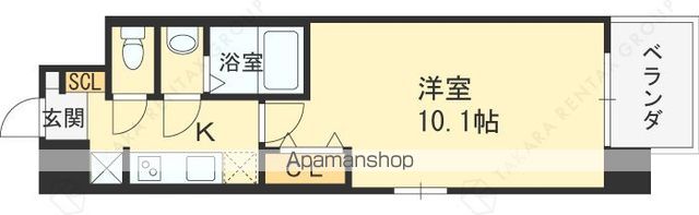スプランディッド京橋EASTの間取り写真