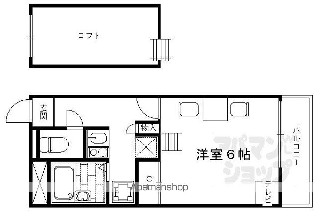 西大路マンションの間取り写真