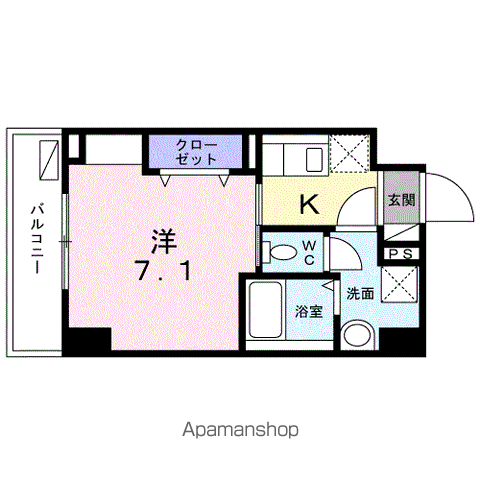 同じ建物の物件間取り写真 - ID:214059669978