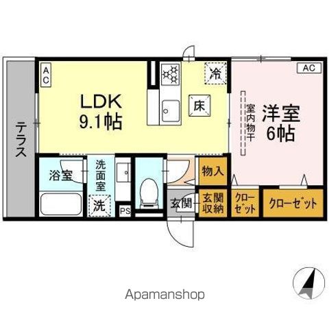 フラクタス東柏ケ谷の間取り写真