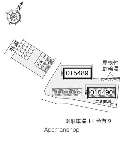 レオパレスＭＫーⅡ 101 ｜ 福岡県久留米市南薫町1596（賃貸アパート1K・1階・23.18㎡） その28