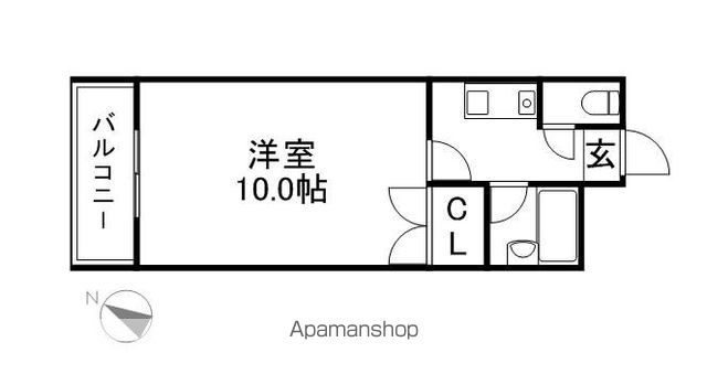 【大正館薬院南の間取り】