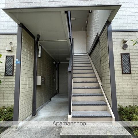 ハイツカアムA・Bの玄関写真