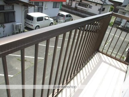 コーポ万石[2K/33.12m2]のバルコニー