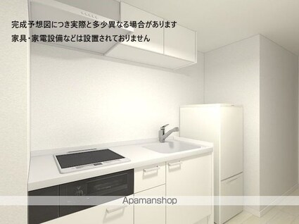 （仮）ＤーＲＯＯＭ木町通一丁目[1K/32.07m2]のキッチン