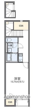 レオネクストやまとⅡ[1K/34.52m2]の間取図
