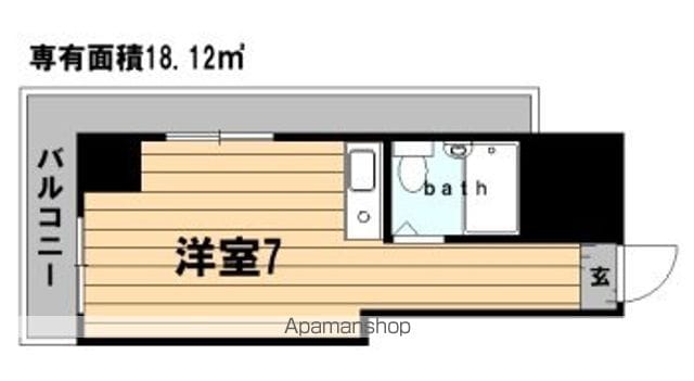 ライオンズマンション生麦第2の間取り写真
