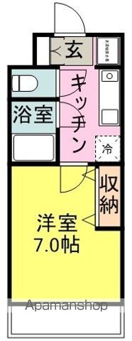 望月ハイツの間取り写真