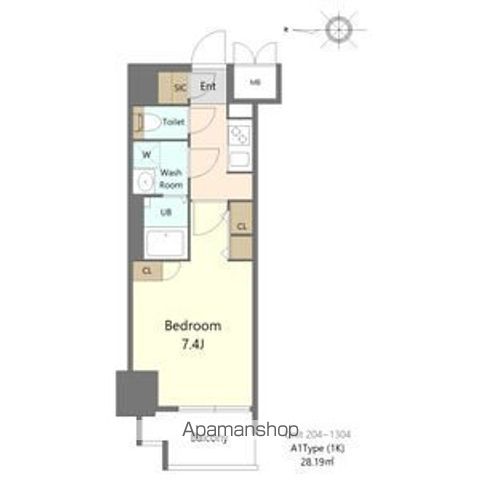 SーRESIDENCE高岳駅前AWAKEの間取り写真