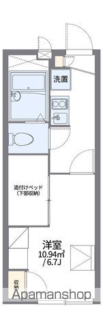 レオパレス友六の間取り