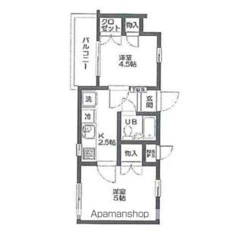 日神パレス東日暮里第2の間取り写真