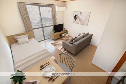 コンフォート屋島[1K/23.4m2]のリビング・居間