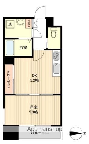 LA DOUCEUR片平の間取り写真