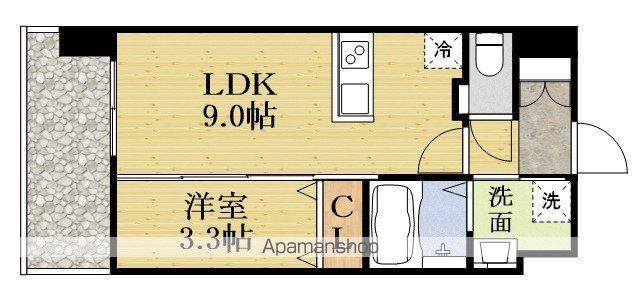 GRAN PASEO 新大阪の間取り写真