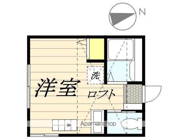 ヒルズ山手A棟の間取り写真