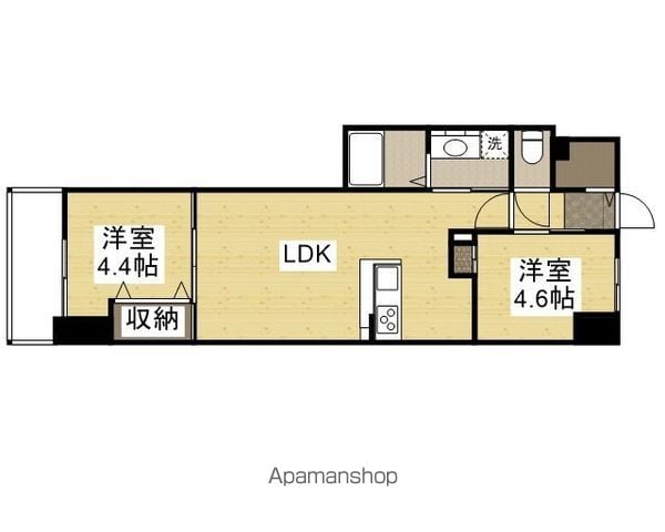 S−RESIDENCE富士見町AGLITTERの間取り写真