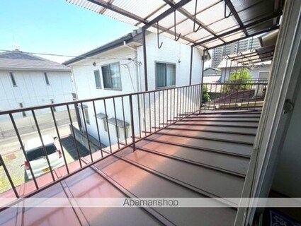 野上アパート[3K/38.6m2]のバルコニー