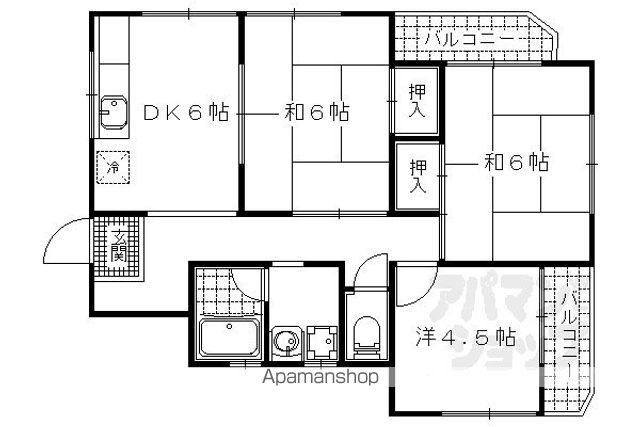 中村マンションの間取り写真