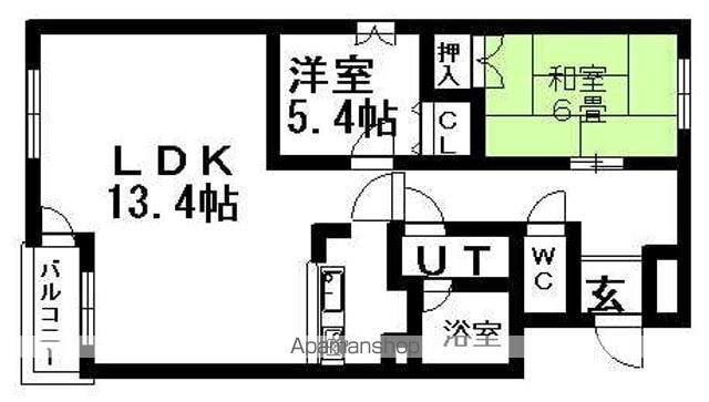 クリオパレス青葉 弐番館の間取り写真