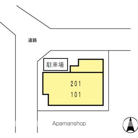 【立川市柏町のアパートの写真】