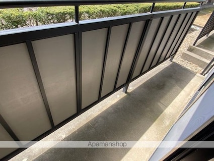 コーポラスＩＴＯⅡ　Ａ[2DK/50.38m2]のバルコニー