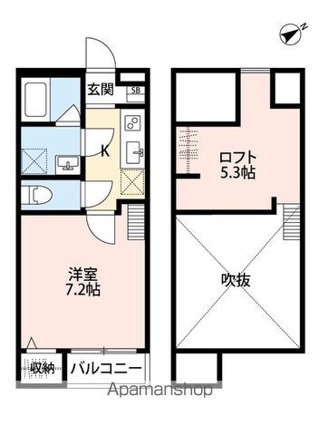 【アレーゼ津田沼の間取り】