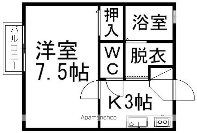 セジュール YCの間取り写真