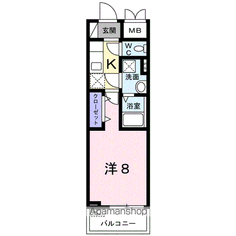 スアヴィス横須賀中央の間取り写真