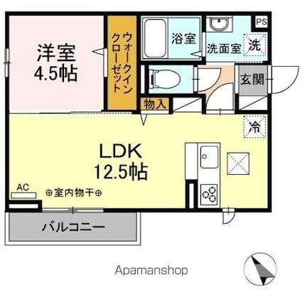 Ｎｏｂｌｅ[1LDK/40.39m2]の間取図