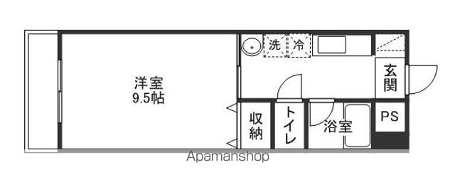 オーランド富田町の間取り写真