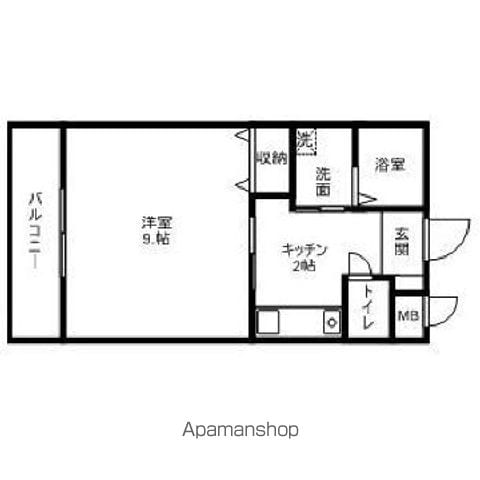 コーサンマンションの間取り