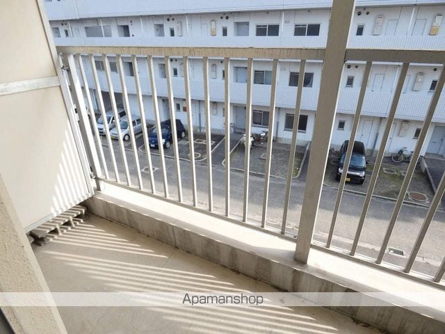 岬ハイム[1K/17.01m2]のバルコニー