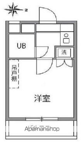 【目黒区八雲のマンションの間取り】