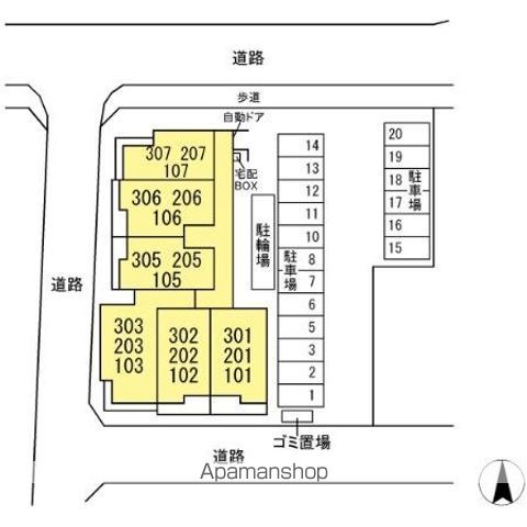 ラフォーレ弐番館 105 ｜ 千葉県流山市後平井19-(運B123街区1)（賃貸アパート2LDK・1階・55.06㎡） その16