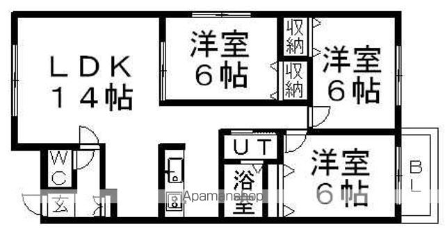 ブラウンウッドIIIの間取り写真