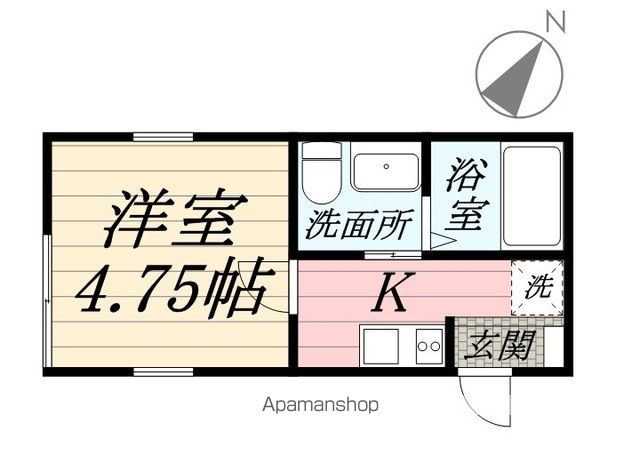 ベイルーム東白楽の間取り写真