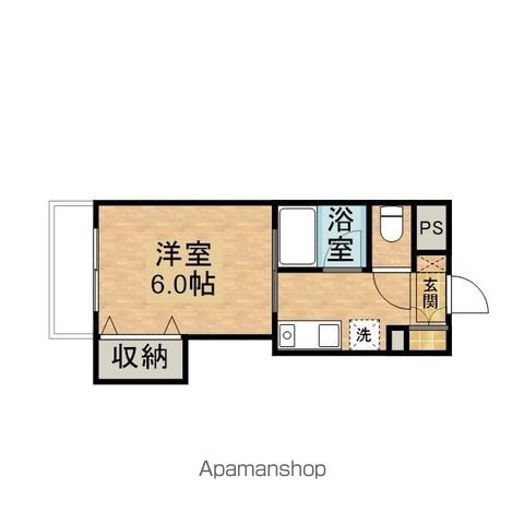 かわい富町マンションの間取り写真