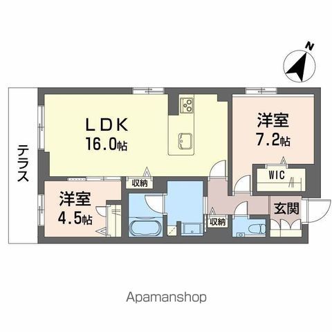 シクラシオンの間取り写真