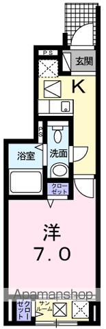 フォンターナ・ルチアの間取り