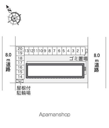茨城県神栖市大野原１丁目[1K/26.49m2]の共用部1