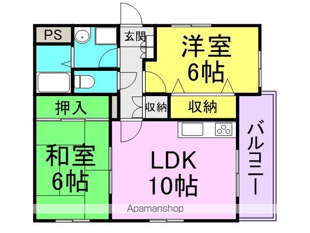 サクシード甲子園の間取り写真