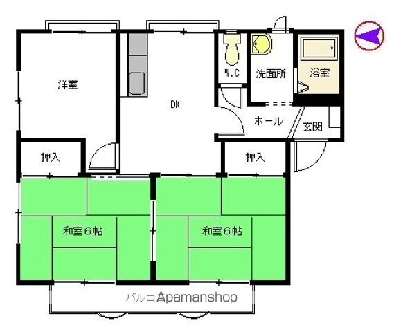 ビューテラス　Ｂ棟の間取り