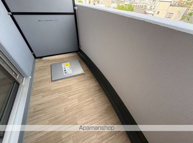 アジールコート門前仲町[1K/25.16m2]のバルコニー