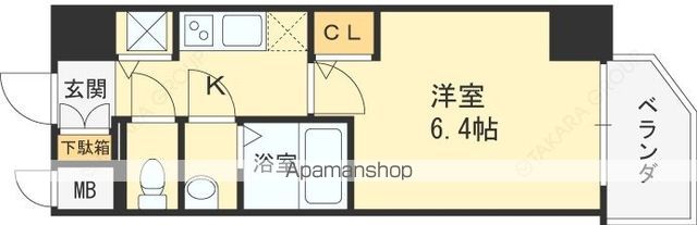 エスリード京橋WESTの間取り写真