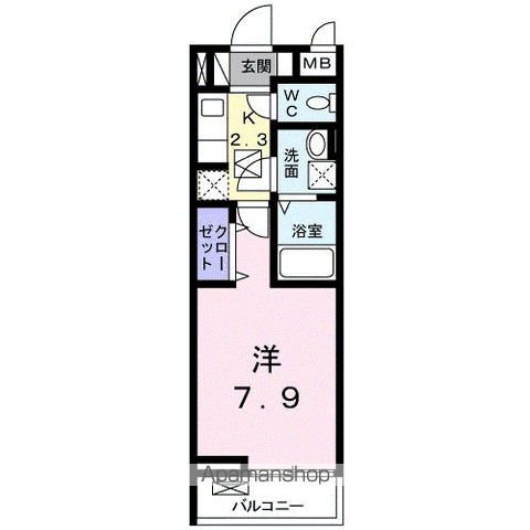 オリヴィエの間取り