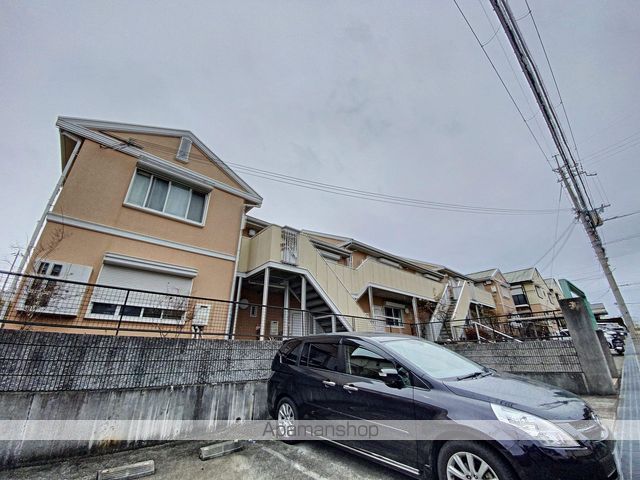 鹿の子台ハイツA棟の外観写真